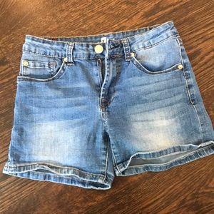 7 For All Mankind Girls Jean Shorts